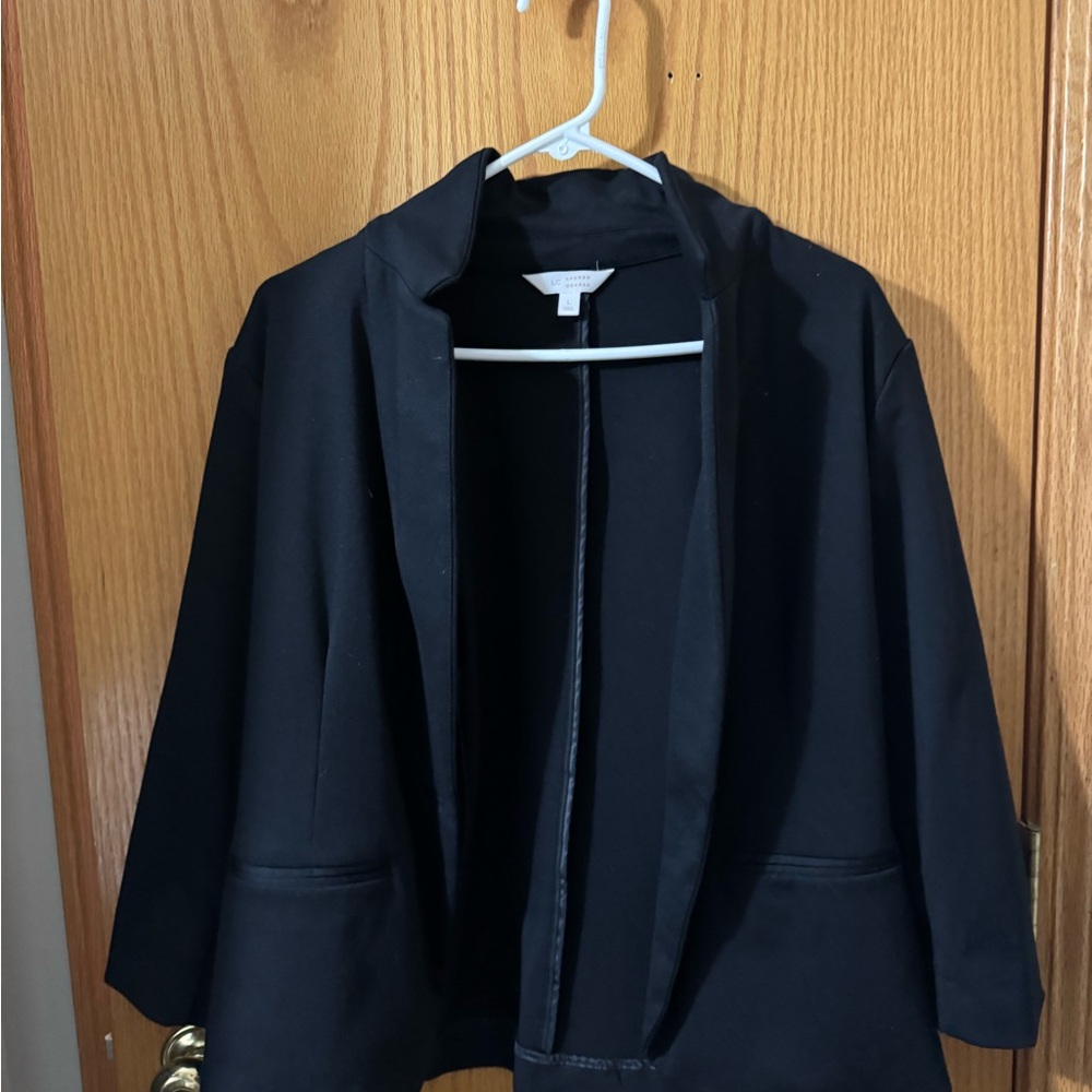 LC Lauren Conrad Black Women's Blazer